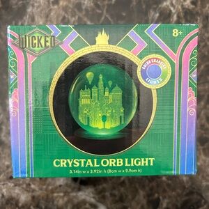 Wicked Crystal Orb Light of the emerald city!